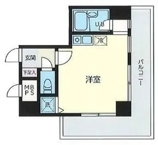 スクエアK2【5階】の間取り