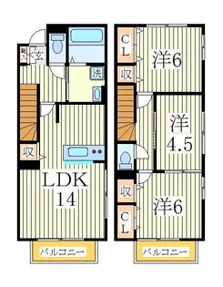 アシネスの間取り
