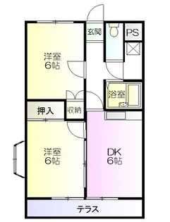 ライフステージ・フジ【3階】の間取り