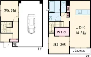 ラグナ・セカGarage03 Cの間取り