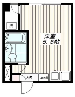 ハウゼティクルス【2階】の間取り