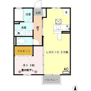 Azalea.05【2階】の間取り