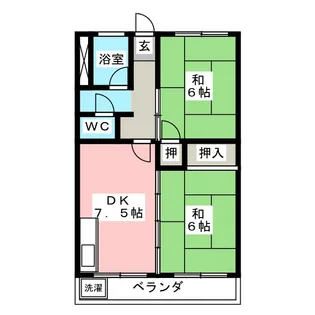 三沢ビル【1階】の間取り