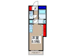 ヒルズ武蔵野【2階】の間取り