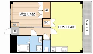 秋桜【2階】の間取り