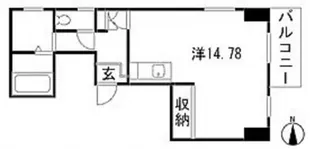 登志ビル【2階】の間取り