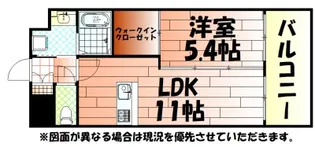 アドヴァンスコート中井【2階】の間取り
