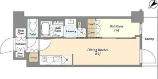 グランカーサ瑞江【3階】の間取り