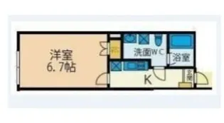 レモングラスA棟【2階】の間取り