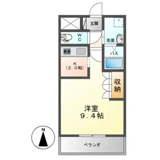 ブリリアントジェネレーションI【2階】の間取り