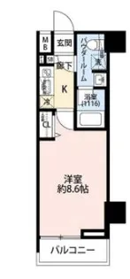 東京都板橋区大谷口北町【マンション】の間取り