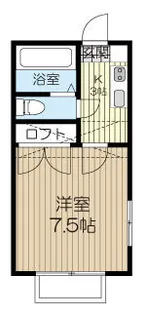 MIURAハイツ【2階】の間取り