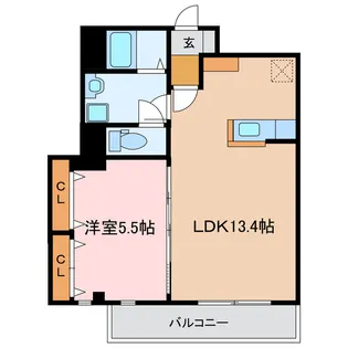 BELLA VITAII【3階】の間取り