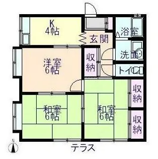神奈川県横浜市栄区小菅ケ谷1【アパート】の間取り