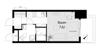 藤和六本木コープII【7階】の間取り