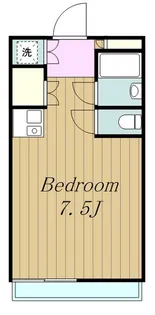 フローラル元木【3階】の間取り