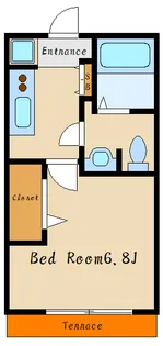 ル・シャンデパン【1階】の間取り