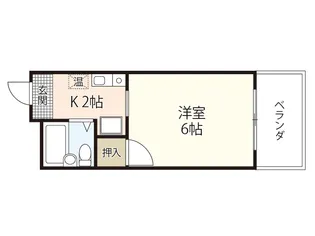 多田ビル【4階】の間取り