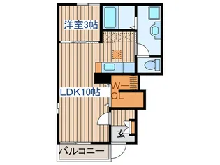 SHINE-A【1階】の間取り