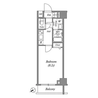 GENOVIA西高島平skygarden【3階】の間取り