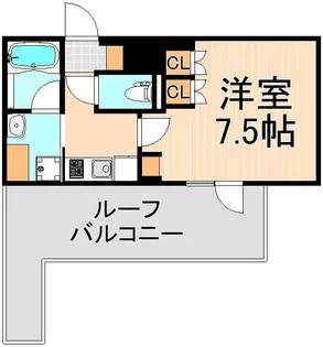 ジュイールパルフェ西新井【4階】の間取り