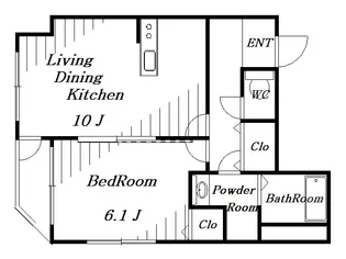 マリーナヒルズ【3階】の間取り