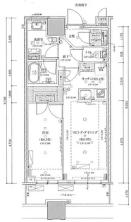 東京都品川区上大崎3【マンション】の間取り