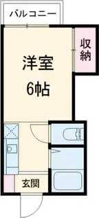 コーポコスモス【2階】の間取り