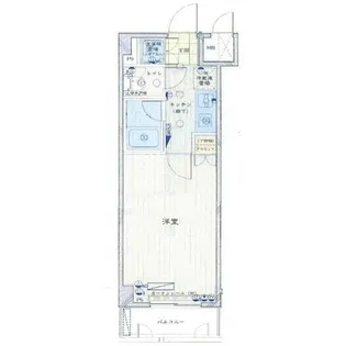 ルーブル下北沢【1階】の間取り