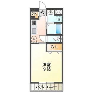 La Fenice【3階】の間取り