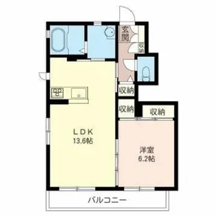 リール2【1階】の間取り