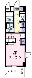 クラール和光【2階】の間取り