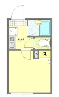 ALBA亀有【2階】の間取り