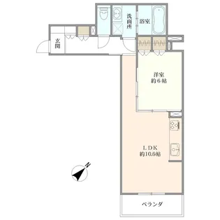 ヘーベルVillage横須賀うみかぜ公園【2階】の間取り