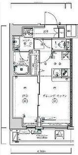 東京都墨田区八広4【マンション】の間取り