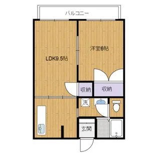 サンガーデン小野B棟【2階】の間取り