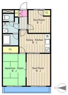 レジデンス21【2階】の間取り