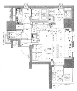 アンビックス神田【4階】の間取り