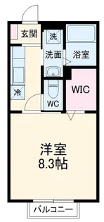 エステート ミヤマ【2階】の間取り