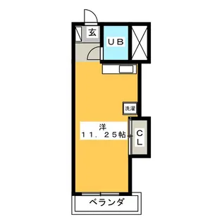 緑園第2サンコーポ【3階】の間取り