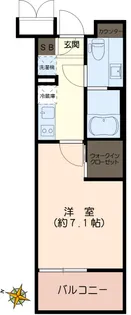 レジディア文京本駒込【4階】の間取り