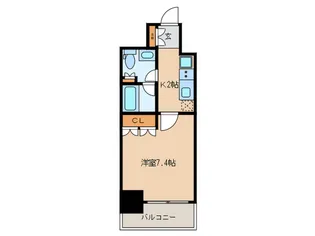 プライマル御茶ノ水【9階】の間取り