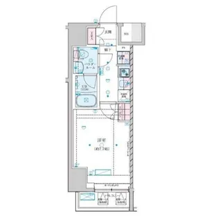 ジェノヴィア川崎VII【2階】の間取り