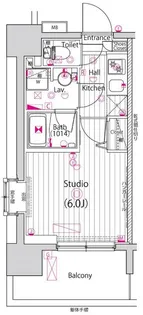 ガーラ・プレシャス大森【9階】の間取り