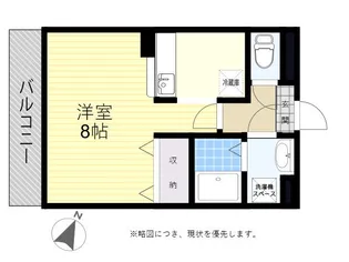 WINDOM CUORE【2階】の間取り