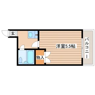 プレステージ横田【3階】の間取り
