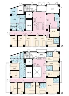 TCRE森下【1階】の間取り