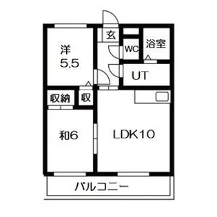 Laーbrillante(ラ・ブリランテ)【2階】の間取り