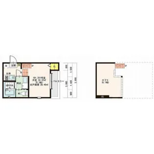 レゼルバ【1階】の間取り