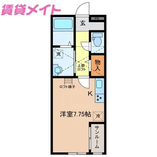 Belle【1階】の間取り